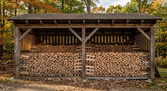 Укладка дров в Краснознаменске, проспект Каминная, 16